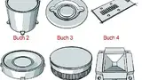 Bild 3: Skizzen der in den verschiedenen »Büchern« definierten Module