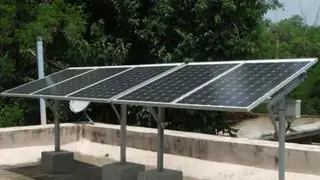 Inselanlage von Conergy