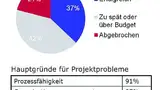 Bild 1: Unzureichendes Requirements-Engineering reduziert Projekterfolge