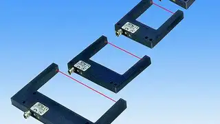 Bild 3: Laser-Gabelsensoren Typ »GLSK«