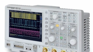 Hameg hat das Oszilloskop HOM 1024 bereitgestellt.