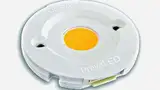 Bild 1: Die »Prevaled«, das erste LED-Modul von Osram, das dem Zhaga-Standard entspricht 