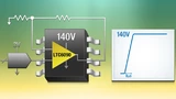 Der LTC6090 verstärkt Spannungen bis 140 V.