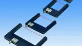 Bild 3: Laser-Gabelsensoren Typ »GLSK«