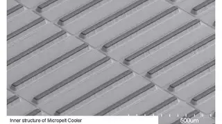 Micropelt Cooler Structure