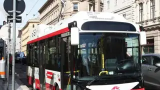 Elektrobusse in Wien