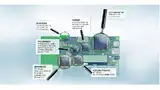Bild 1: Das »Seriz I«-Entwicklungstool verfügt über einen NFC-Transceiver »PN512« von NXP und einen Cortex-M3-Mikrocontroller vom Typ »LPC1765«