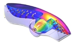 Simulation eines LED-Autoscheinwerfers