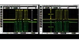 Viele Oszilloskope ermöglichen die Darstellung mehrerer Gitternetze; beim Agilent Infiniium beispielsweise sind es gleichzeitig bis zu 16. Das erleichtert die Skalierung des Kurvenzuges auf ein Format, das den gesamten Dynamikbereich des A/D-Umsetzer