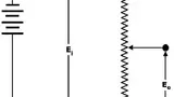 Bild 1: Schematische Darstellung eines Potentiometers