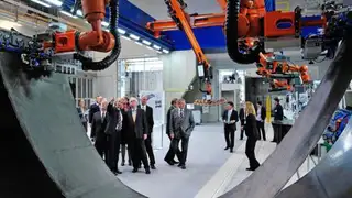 Multifunktionale Roboterzelle