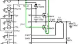 Bild 2: Typischer Tiefsetzsteller mit dem Controllerbaustein »LT3741« von Linear Technology; die grüne Schleife zeigt, wie der Gate-Strom für den MOSFET Q2 fließt