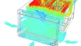 Bild 5: Die Ansaugöffnungen befinden sich im unteren Bereich der Vorderseite sowie den vorderen Bereichen der Chassis-Seiten