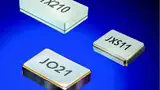 Bild 1: Der Stimmgabelquarz »JTX210« mit 32,768 kHz, der 4-Pad-Quarzoszillator »JXS11« mit einem Frequenzbereich von 24,0 MHz bis 54,0 MHz und der ganz neue programmierbare Oszillator »JO21« mit 1,625 MHz bis 54,0 MHz 