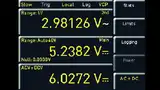 Alle Werte sichtbar bei der ADV- und DCV-Messung
