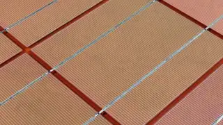 Farbiges Solarpanel von ertex solar
