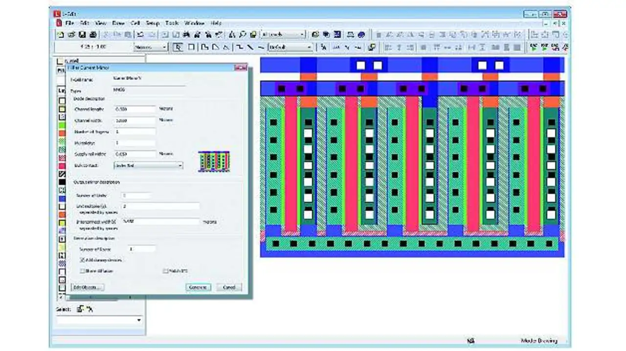 Bild 1: Beispiel Stromspiegel Bild 1: Beispiel Stromspiegel