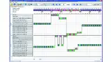 Bild 1: »TraceX« stellt die Echtzeit-Ereignisse in einem Multicore-System grafisch dar. In diesem Beispiel ist zu sehen, dass Core-0 und Core-1 gleichzeitig verschiedene Threads verarbeiten.