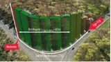 Bild 3. Gemessene Reichweite in einer Kurve auf einer Landstraße im Wald und ihr Einfluss auf die simTD-Funktion Hinderniswarnung (PS = 20 dBm, fDENM = 1 Hz, vego = 50 km/h).