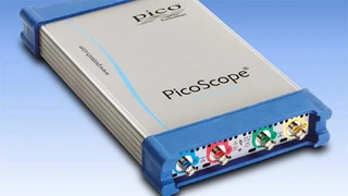 Mit beachtlichen 2 GS an maximalem Speicher arbeiten die neuen Multifunktions-Scopes der Picoscope-6000-Serie.