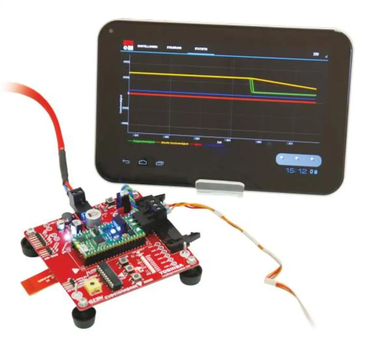 Das Entwicklungsboard bietet die Flexibilität einer 32-Bit-MCU, ist aber im Handling so einfach wie ein Motor-Control-IC.  Das Entwicklungsboard bietet die Flexibilität einer 32-Bit-MCU, ist aber im Handling so einfach wie ein Motor-Control-IC.