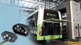 Bild 3. DC-Ladestecksystem für Nutzfahrzeuge. Dieses ist beispielsweise in elektrisch angetriebenen Bussen in Quingdao, China, im Einsatz.
