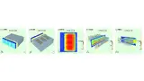 Bild 1: Mithilfe einer thermischen Simulation lässt sich auf der Basis vorgegebener thermodynamischer Randbedingungen der Temperaturzustand elektron  ischer Komponenten vorausberechnen oder bestätigen