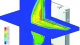 Bild 2: Die thermische Simulation unterstützt das Design der Kühllösung