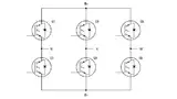 Bild 1: Dreiphasiger Umrichter eines typischen Power-Moduls 