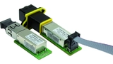 Komplettlösung  für den Lichtwellenleiterteil der elektro-optischen Wandler