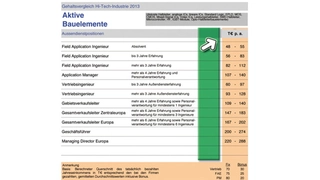 Grafik zur Gehaltsstudie von Interconsult, 2