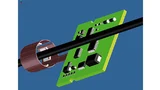 Stromsensor auf Basis des Hall-Effekts mit galvanischer Trennung zwischen Stromleiter und Messelektronik
