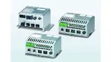Bild 1: Die Profinet-Realtime-Switches in Schutzart IP20 und IP67 kombinieren Kupfer- und Lichtwellenleiter-Ports
