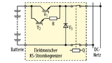 Bild 2. Elektronischer Kurzschlussstrom-Begrenzer mit IGBTs.