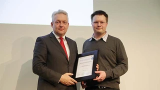 Dr. Alexander Verl und Henning Osterfeld