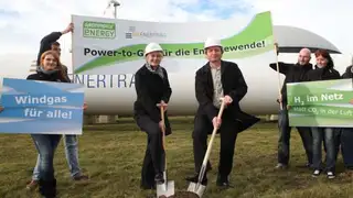 Power-to-Gas, Spatenstich