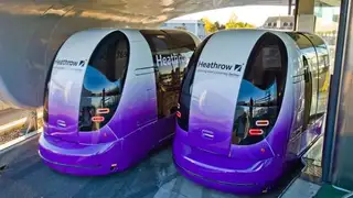 Ultra Global, Ultra Pod am Airport Heathrow