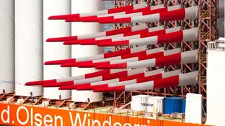 Rotorblätter für Riffgat