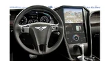Die Bedienoberfläche des Mittelkonsolen-Displays in einem Konzeptfahrzeug von Bentley wurde mit der Storyboard Suite von Crank entwickelt