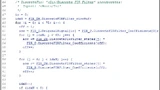 Quellcode FIR-Filter, 30 Zeilen