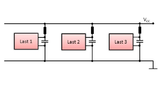 decoupled supply lines, power supplies
