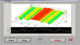 Bild 3: Für eine bequeme Analyse lassen sich Zeit- und Frequenzdaten mit Hilfe des MS2830A in einem 3D-Graphen darstellen