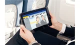 Lufthansa Systems hat ein Flugzeug-WLAN namens „BoardConnect“ entwickelt, über das die Passagiere das Unterhaltungsprogramm mit ihren eigenen Geräten empfangen können
