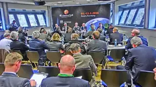 Auf der E-world 2014, Pressekonferenz