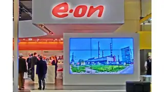 Auf der E-world 2014, Stand e.on