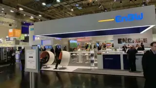 Auf der E-world 2014, Stand von EnBW