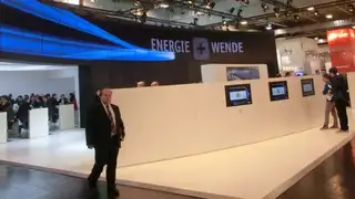 Auf der E-world 2014, Stand Energie+Wende