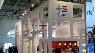 Auf der E-world 2014, Stand Trianel