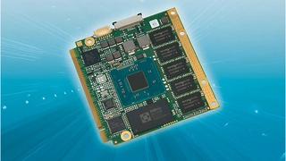 Qseven Module mit der Intel Atom Prozessorfamilie E3800 von MSC