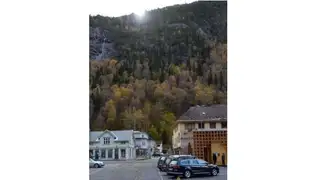 Nachgeführte Solarspiegel beleuchten Rjukan